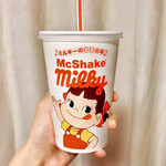マクドナルド - マックシェイク(M) 200円
ミルキーのままの味