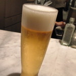 AKI NAGAO - 訪問５回目－まずはビール