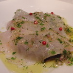 AKI NAGAO - 訪問５回目－鮮魚のカルパッチョ