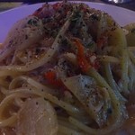 ワイン食堂 イナセヤ キッチン - 釜あげシラスのペペロンチーノ