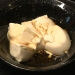 奈良うどん ふく徳 - おぼろ豆腐