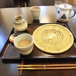 蕎茶亭まるやま - 蕎麦湯