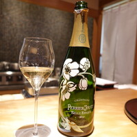 馳走 啐啄一十  - 持ち込みのシャンパンで乾杯(ありがとうございます)