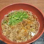 山小屋食堂 - 近江牛入り山小屋そば  970円