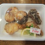 鞆の浦観光情報センター食堂 - こちの唐揚げ (税込)350円(2021.04.09)