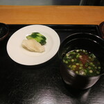 寛幸 - 味噌汁、お新香