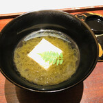 神楽坂 石かわ - 長崎県大村湾の糸モズク　島原豆腐