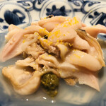 神楽坂 石かわ - 千葉県富津のハマグリ　柚子