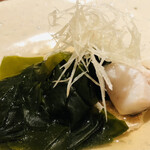 神楽坂 石かわ - 青森県産新ワカメ　メバル　新生姜