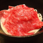 神楽坂 石かわ - 鹿児島県産黒毛和牛　白胡麻素麺