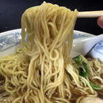 中華そばつけそば 千思萬考 - ストレート細麺