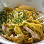 千熊ラーメン - 油そば、５００円。