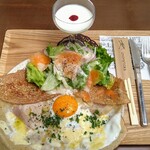 カフェテラス四季 - ガレットコンプレットセット