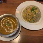 インドレストラン＆バー　メラ - マトンカラミルチカレー、ベジタブルフライドライス