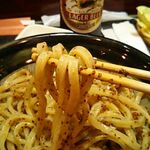 烈志笑魚油 麺香房 三く - 