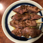 Yakitori Takahashi - レバー　ニンニク醤油 各¥150