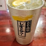 Yakitonhinta - こだわり酒場のレモンサワーがあります。