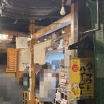 亀戸煮干中華蕎麦 つきひ - カウンターの様子