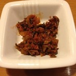 麺通 - 辛子高菜　サービス