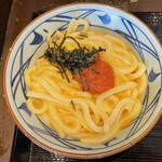 丸亀製麺 - めんたい釜玉