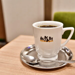 CAFE＆BAKERY MIYABI - 【厚切りトースト(モーニング)@税込400円】ホットコーヒー