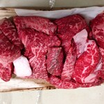 名産松阪肉 朝日屋 - ひと口ステーキ、これ使い易い！