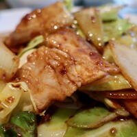 涵梅舫 銀座店 - 回鍋肉定食（1000円）