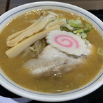 らーめん えぞふくろう - 料理写真:セットの味噌ラーメン