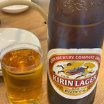 焼肉 眞佐可 - 瓶ビール