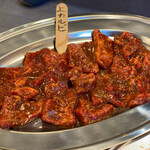 焼肉 眞佐可 - 上カルビ