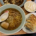 寺尾屋 - 餃子定食580円