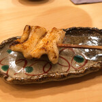 木挽町 とも樹 - 穴子の串焼き