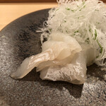 木挽町 とも樹 - 真子鰈の刺身