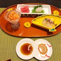 寿司英 - 刺身の盛り合わせ