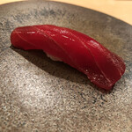 木挽町 とも樹 - 本鮪赤身ヅケのにぎり