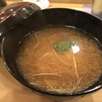 木挽町 とも樹 - あらのお味噌汁