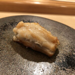 木挽町 とも樹 - 穴子のにぎり(塩)