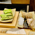 日本橋 蕎ノ字 - ◎鈴木さんの目利きで仕入れる旬の食材は素晴らしい。