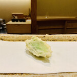 日本橋 蕎ノ字 - ■ふきのとう（静岡・掛川産）
      ◎ほんのり苦味もあり、春の香りがする。