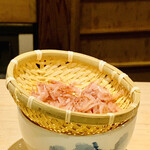 日本橋 蕎ノ字 - ◎桜えび（静岡・駿河湾）。