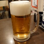 Taishuusa Kaba Sendaieki Maeten - モルツ(生ビール)320円