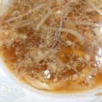 ラーメン二郎 - 微乳化スープ！