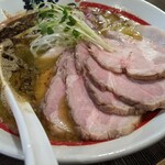 麺や でこ - 濃厚牡蠣蕎麦チャーシュー