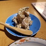 Shinwashoku Hitohashi - いぶりがっこ クリームチーズ