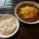 Kowloon - 旨辛マーボー麺＋ライス2021.04.25