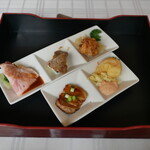 Kakuei - 前菜料理五種類