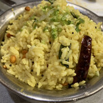 スリマンガラム - レモンライス
      ライスがポンニライスというのも濡れポイント。