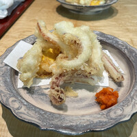 対馬のどぐろとイカ活き造り 博多 魚蔵 都ホテル店 - 