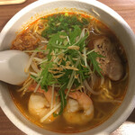 Little asia - 旨辛海老ラーメン　900円