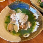 居酒屋 うるま - アーサー浅利酒蒸し